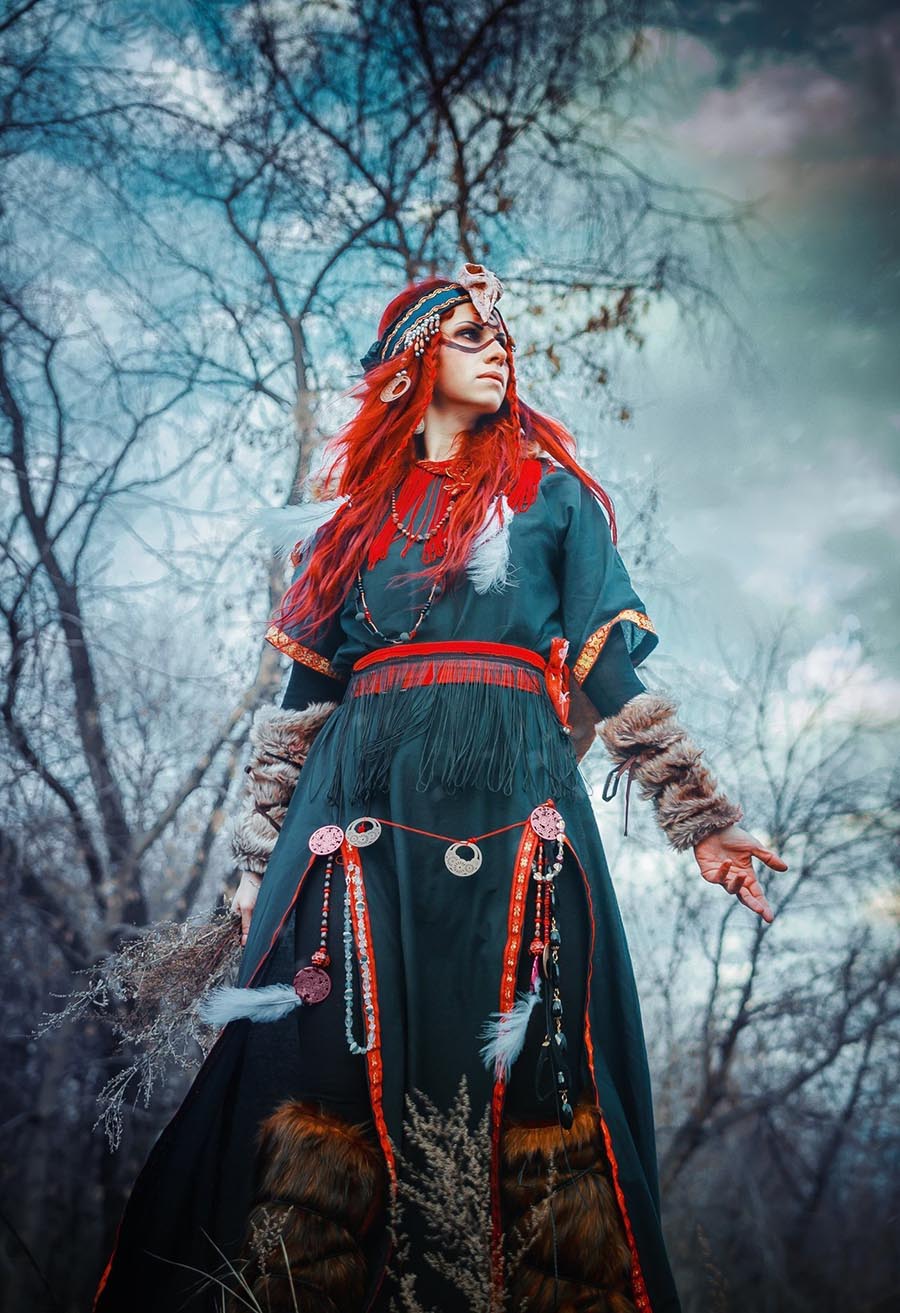 Girls in Slavic costumes underwear in Dubai